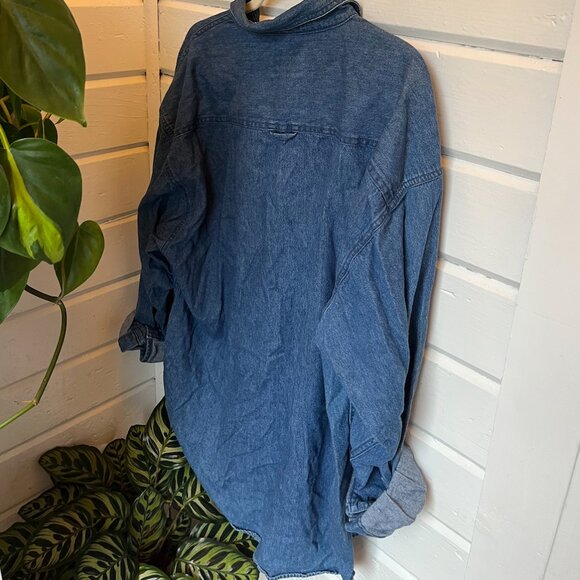 Vintage Western Classics Guatemala Denim Button-Up Shirt - Picture 2 of 4